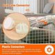 thumbnail image 4 of 20 Pcs Grid Cube Connector Abs Connectors For Wire Cube Storage Shelving (White), 4 of 5