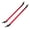 Red, variant on Adjustable Front Bumper Lip Splitter Strut Rod Tie Support Bar 150mm