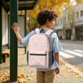 thumbnail image 6 of Pioneer Flower Floral Print Pattern 17" School Backpacks for Teens,Waterproof Oxford Fabric,S-Shape Padded Straps for School,Travel,Hiking,Camping, 6 of 6