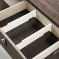thumbnail image 5 of Adjustable Drawer Dividers, Expandable 15-25 Inch White Drawer Organizers, Storage Dividers for Bedroom, Bathroom, Office, Dressing Tables, Customizable Desk Organizers, 5 of 8