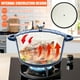 thumbnail image 4 of Juego de utensilios de cocina de hierro fundido esmaltado antiadherente QuliMetal, sartén, 7 piezas con tapa, olla holandesa redonda y saludable para hornear pan de masa madre, apta para horno hasta 2, 4 of 5