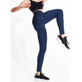 thumbnail image 4 of FUNING  Women's Yoga Pant Tummy Control High Waist Running Leggings with Pocket, 4 of 6