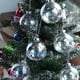 thumbnail image 2 of 30 bolas iridiscentes de Navidad, bolas de plástico transparentes para colgar en el árbol de Navidad, decoración para fiestas y el hogar, 2 of 5