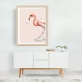 thumbnail image 3 of BUBBLE GUM FLAMINGO - Digital Art Flamingo Humor Surrealism Pop Art Modern Art Fashion Tropical Unframed Wall Art Print 11 x 14 inches, 3 of 4