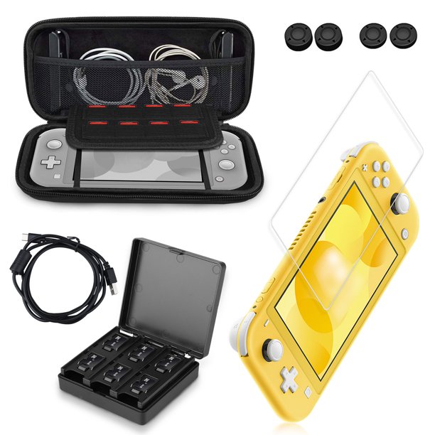Carrying Case for Nintendo Switch Lite, With 8 Games Cartridges