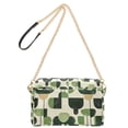 thumbnail image 2 of FORMRS Women Crossbody Purse with Chain Strap Vegan Leather Shoulder Handbag, Green Circle, 2 of 7