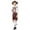 Brown, variant on Glisme Boys Pants Junior'S Traditional Festival Embroider Suspender Pants Suit Gentleman'S Attire Boys Athletic Pants For Sports Size 7-8 Years, Brown