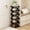 Black, variant on DuoBao Bamboo Shoe Rack, Foldable Vertical Free Standing Shoe Storage Shelf Foldable design, Free standing for entryway or living room, Vertical organizer, Space saving closet shelf