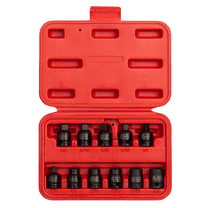 Sunex Tools 3841, 3/8-inch Black Oxide Finish Socket Wrench & Set, 11 Piece