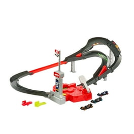 ホットウィール Hot Wheels ID Track Starter Kit Hot Wheels Id Smart Track Kit: Race Track with Speed Cars