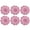 Pink, variant on Dream Lifestyle 6pcs Doilies, Crochet Cotton Lace Table Placemats Doilies, Handmade Round Crochet Doilies Hook Flower Hollow Decorative Cushion Plate Pad Insulation Dining Table Mats 8inch