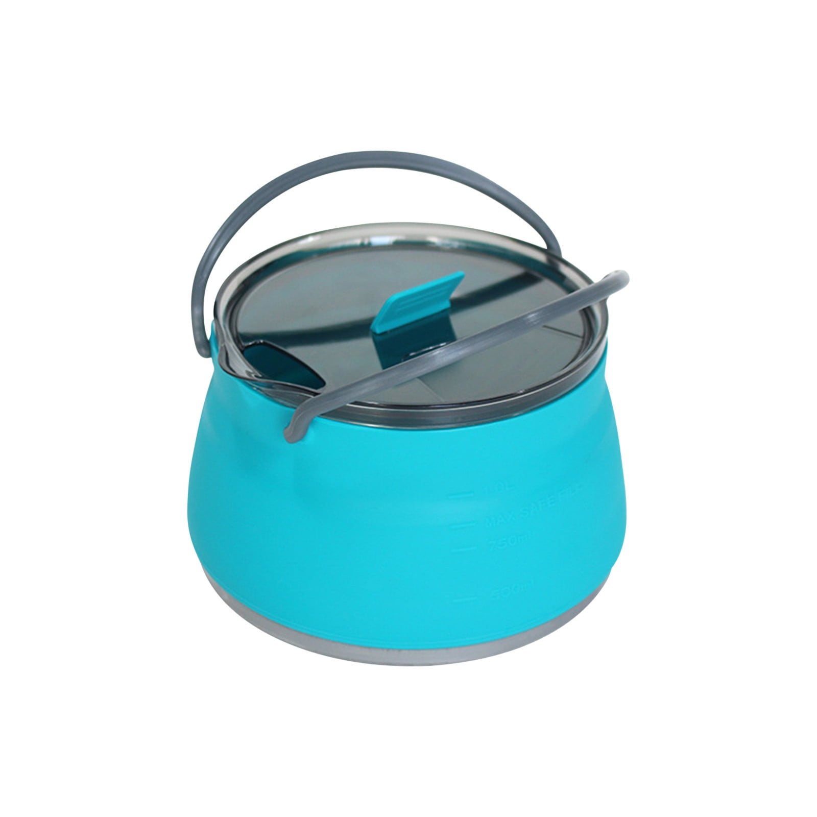 Kiplyki Wholesale Foldable Camping Kettle Camping Portable Silicone
