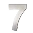 thumbnail image 1 of NACH Satin Finish Stainless Steel Arial House Number For Outside, Hidden Anchor Mount Metal Address Numbers, Maximum Rust Protection, Silver, 6 inch, #7, JW-ARIALNUMBER-7, 1 of 5