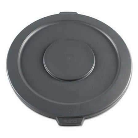 BWK Lids for 32 Gallon Round Waste Receptacle - Gray
