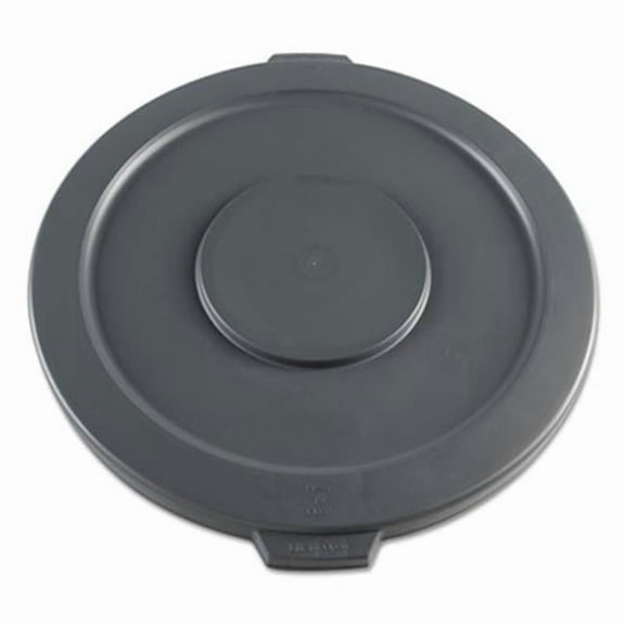 BWK Lids for 32 Gallon Round Waste Receptacle - Gray