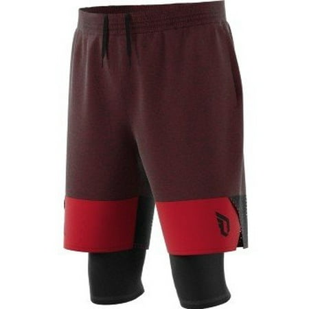 adidas 2-in-1 shorts - dame adidas 2-in-1 shorts - dame