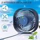 thumbnail image 2 of Ventilador USB, Mini Ventilador, Ventilador Silencioso, Ventilador USB Silencioso Portátil USB Ajustable de 3 Velocidades, Ventilador USB para Camping, Oficina, Deportes, Viajes, Alimentado por USB Sincero Electrónica, 2 of 5