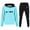 Blue, variant on hotojiny Womens 2 Piece Valentine's Day Outfits Fashion Long Sleeve Hoodies and Sweatpants Outfits Sweatsuit