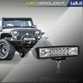 thumbnail image 5 of Barra de luces Led Pods - Delgada 120W 12V / 24V Luz antiniebla de conducción Combo impermeable Focos de inundación para camiones Todoterreno ATV UTV Carrito de golf Remolque, 5 of 5