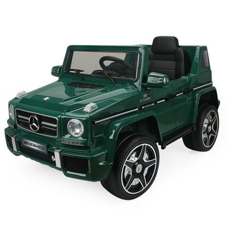 Licensed Mercedes G 63 12v Battery Ed Ride On Kids Car Green Licensed Mercedes G 63 12v Battery Ed Ride On Kids Car Green Remote Control