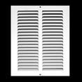 thumbnail image 3 of [2 Pack] Fits 8x10 Duct Opening | Steel Return Air Grille by Handua | Vent Cover Grill for Sidewall and Ceiling | White | HVAC Cold Air Intake Grille | Outer Dimensions: 9.75"W X 11.75", 3 of 7