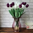 thumbnail image 4 of Mdesiwst 1Pc Real Touch Artificial Flowers Tulips Bouquet Party Home Wedding Fake Bridal Silk Accessory, 4 of 6