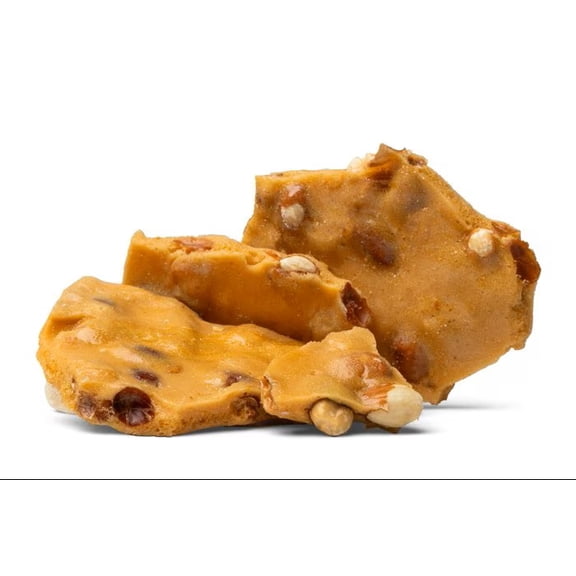Old Fashioned Peanut Brittle – Homemade-Style, Crunchy & Sweet Peanut Brittles, 1 Pound