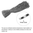 thumbnail image 4 of Polypropylene Rope Braid Cord 328ft/100M 7-Strand Core 0.2"(5mm) Dia Black and White, 4 of 6