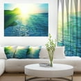 thumbnail image 1 of Foaming Blue Waves - Seashore Canvas Art Print, 1 of 3