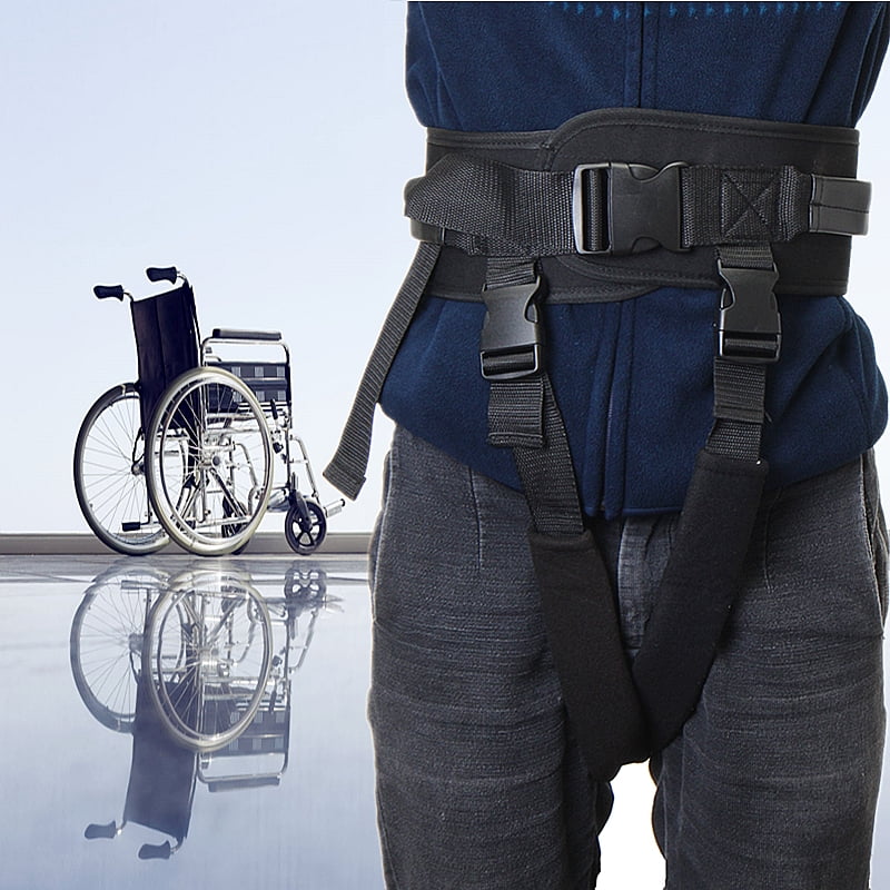 Hemiplegia Release Transfer Walking Gait Belt With Leg Loops Medical