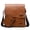 KhakiA, variant on Business Casual One-shoulder Messenger Bag Wallet Combination,Brown