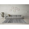 thumbnail image 3 of Ahgly Company Indoor Square Abstract Gray Modern Area Rugs, 3' Square, 3 of 4