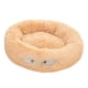 thumbnail image 3 of Bonita cama redonda de invierno para mascotas, ideal para animales pequeños, gatos y perros. Beige, 3 of 9