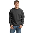 thumbnail image 3 of Hanes Men's and Big Men's Ultimate Cotton Heavyweight Sweatshirt, Sizes S-3XL, 3 of 7