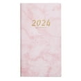 thumbnail image 2 of A6 Daily Planner to Do List Notepad for Work, 2024 English Planner - Faux Leather Hardcover Ribbon Bookmark Notebook for Work Study Schedule Planning Journal, 2 of 7