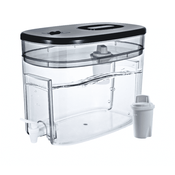 OnlyPure 40-Cup Water Filtration Pitcher, IAPMO Certified, 5X Lifetime, 99% Lead Reduction