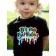 thumbnail image 1 of Girls Cute Round Neck"Its My Birthday" Graphic Short Sleeve T-shirt Casual Tees Top Summer Kids Clothes, 1 of 6