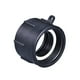 thumbnail image 1 of Espesar Accesorios De Tanque De Agua Rosca Gruesa De 2 Pulgadas A Rosca Fina Conector De Manguera De Válvula De Tanque Ibc Advancent TO003414-00, 1 of 7