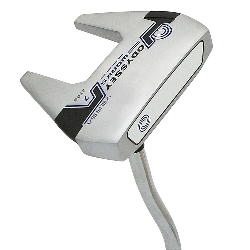 New Odyssey Works Versa 7 Putter w/ Super Stroke Flatso Grip White