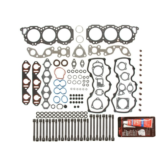 Evergreen HSHB3021 Head Gasket Set Head Bolts Fit 96-04 Infiniti Nissan Frontier Pathfinder 3.3 VG33E