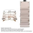 thumbnail image 4 of Caja Plegable Para Gafas De Sol, Estuche De Almacenamiento Para Gafas Con 5 Ranuras, Compacto, Resistente Y Fuerte Para Almacenamiento, 4 of 8