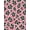 Pink, Pattern 5, variant on ODIKA 4'x6' Machine Washable Non-Slip Area Rug, Merry North Pole Restroom Kit Laughing Father Christmas Theme High Traffic Rug, Red, 627865