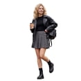 thumbnail image 3 of jiaxiM Girls Pleated Uniform Skirts with Shorts Elastic Waist Toddler Kids Cute Mini Tennis Skirt Girl Back to School Clothes, 3 of 5