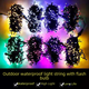 thumbnail image 1 of Cadena de luces LED Sky Star Lights, cadena de luces negras con burbujas intermitentes, luces decorativas impermeables para exteriores, diseño de festival, luces de estrellas, 1 of 3