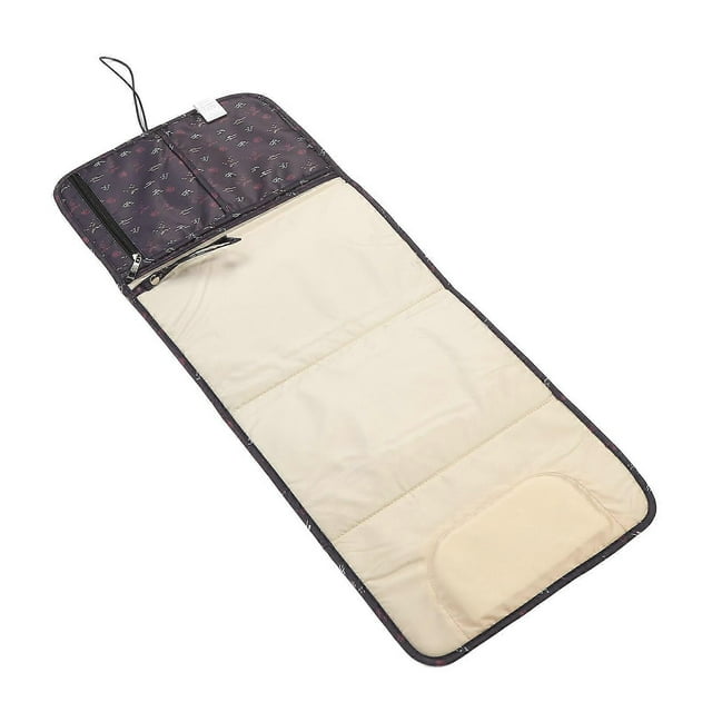 Baby Diaper Pad Waterproof Inner Pockets Foldable Nylon Diaper Changing Pad for Travel Use