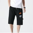 thumbnail image 2 of Giftesty Men Pants Clearance,Men's Classic Twill Relaxed Fit Casual Wear Pocket Shorts Pants, 2 of 7