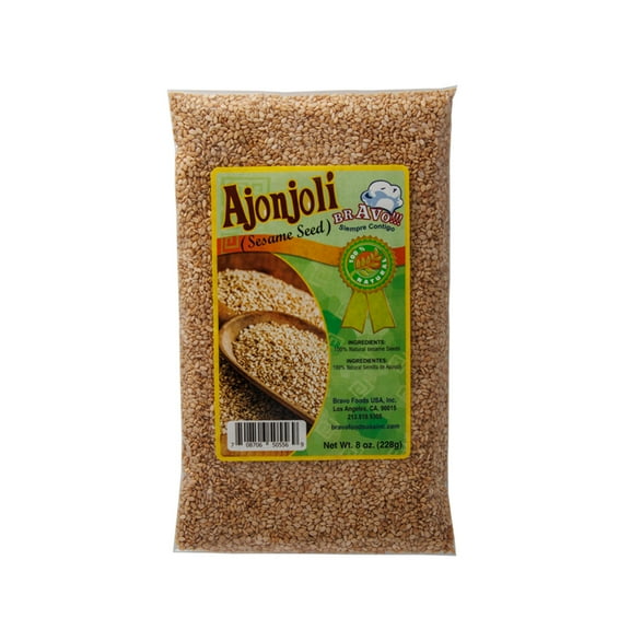 Ajonjolí Salvadoreño 100% Natural | Semillas de Sésamo | 6.5 Oz