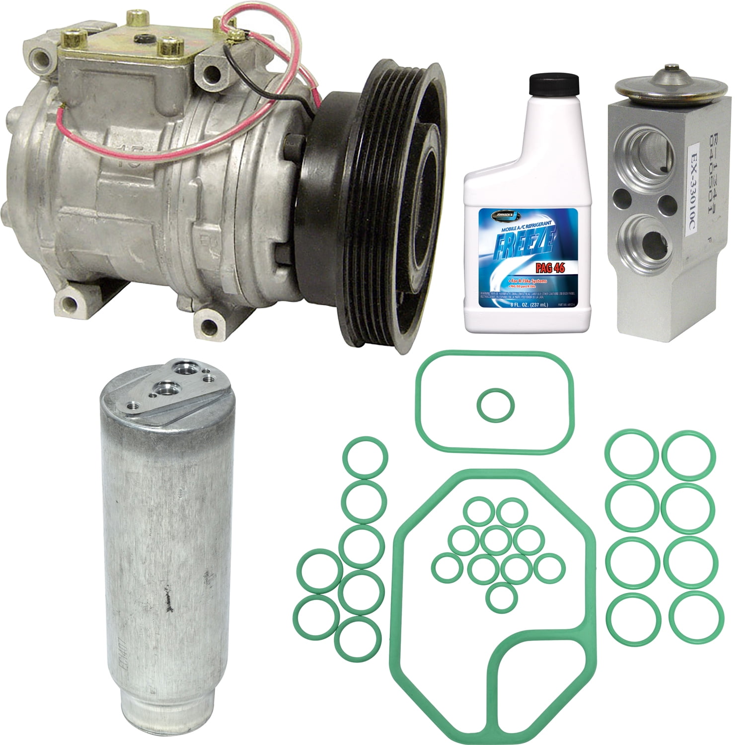 auto ac compressor repair kit