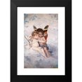 thumbnail image 2 of Julius Kronberg 11x14 Black Modern Framed Museum Art Print Titled - Cupids (1881), 2 of 5
