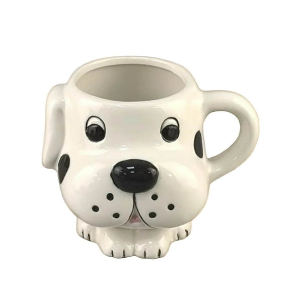 Pisexur Batería de cocina Taza de cerámica con diseño de perro salchicha, taza de café con diseño de perro salchicha para la cocina del hogar